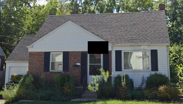 The CSA house looked like this one. A small two story home with a basement. A one car attached garage. The CSA house had a brick barbecue in the backyard.