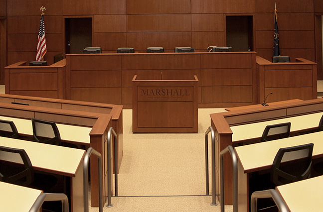 typical american courtroom